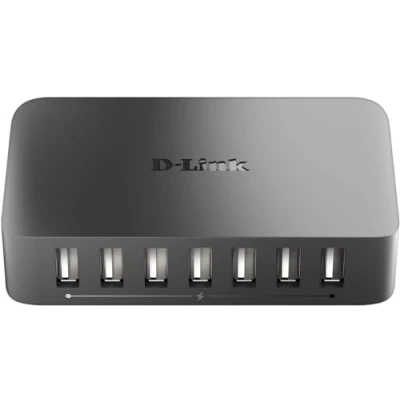 Immagine di D Link DUB H7 Hub a 7 Porte USB 2.0, per Trasferimento Dati