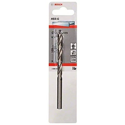 Immagine di Bosch Accessories 2608585928 HSS Punta a spirale per metallo 6.8 mm Lunghezza totale 109 rettificato DIN 338 Alberino cilindrico 1 pz.