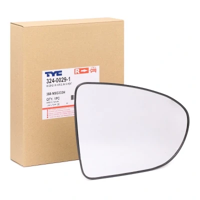 Immagine di TYC 324 0029 1 Vetro Specchio Retrovisore Dx NISSAN: Qashqai / Qashqai+2 I