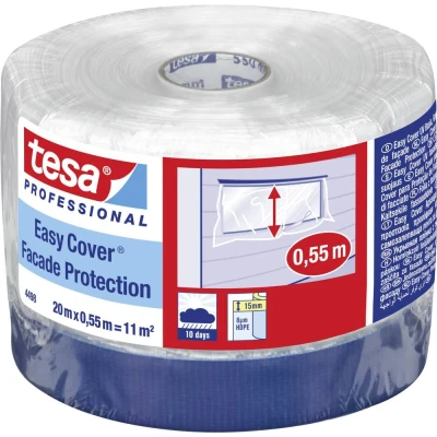 Immagine di tesa 04498 00000 00 Pellicola di protezione per superfici Easy Cover® Trasparente (L x L) 20 m 55 cm 1 pz.