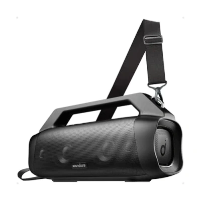 Immagine di Soundcore Motion Boom Plus cassa Bluetooth Portatile esterno per esterni, potente 80 W, 20h, IP67, tipo C, EQ, 5.3
