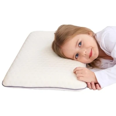Immagine di SIKAINI Cuscino per Bambini Memory Foam ipoallergenico Ragazzi e Ragazze (3 10 Anni)