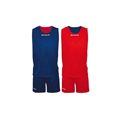 Immagine di GIVOVA KIT DOUBLE IN MESH BLU/ROSSO Tg. L