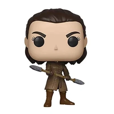 Immagine di Funko Pop! TV: Got Arya Stark with Two Headed Spear Game of Thrones Figura in Vinile da Collezione Idea Regalo Merchandising Ufficiale Giocattoli per Bambini e Adulti TV Fans