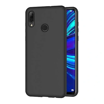 Immagine di AICEK Cover per Huawei P Smart 2019, 2019 Nero Silicone Case Molle di TPU Sottile Custodia (6.21 Pollici)
