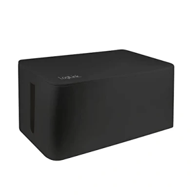 Immagine di LogiLink neu KAB0062 Contenitore per cavo Plastica Nero 1 pz.