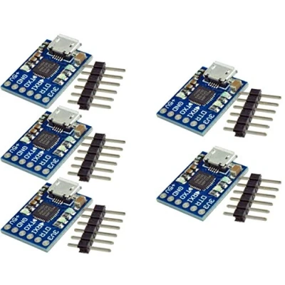 Immagine di TECNOIOT 5pcs CJMCU CP2102 Micro USB a UART Ttl Modulo 6 Pin Serial Converter