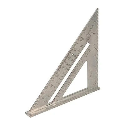 Immagine di Silverline Squadra per Carpentiere in Alluminio 7&#039;&#039; (185 mm x 182 258 mm)