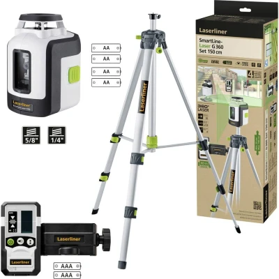 Immagine di Laserliner SmartLine Laser G360 Set 150cm a linee 360