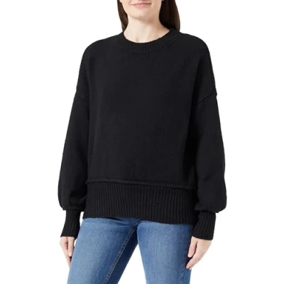 Immagine di Maglione Only Onlhazel Ls O neck Bf Knt Nero IT 44