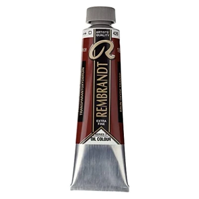 Immagine di Rembrandt Talens Ottimi colori di pittura ad olio 40 ml 426 Marrone ruggine trasparente