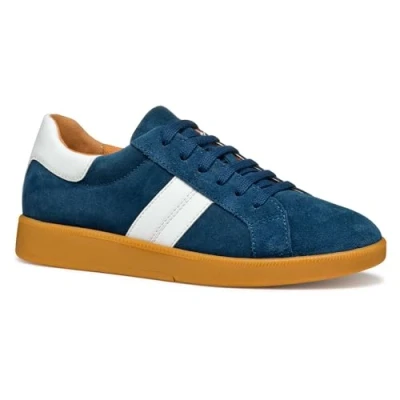 Immagine di Geox D MELEDA B, Scarpe da Ginnastica Donna, Dk Avio/White, 41 EU