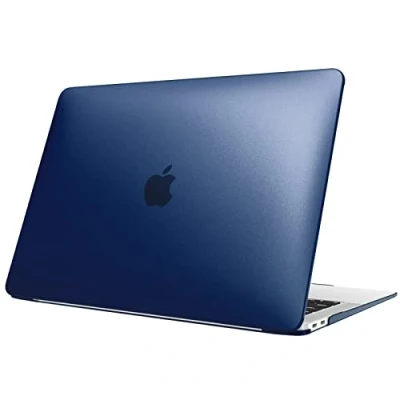 Immagine di FINTIE Custodia Compatibile con MacBook Air 13 2020 2019 2018 (Modello A2337 M1 / A2179 A1932) Sottile Cover Rigid Opaca Protettivo Guscio Case, Frost Blu