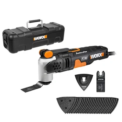 Immagine di WORX WX680 F30 350W Sonicrafter Utensile oscillante multifunzione con 29 accessori