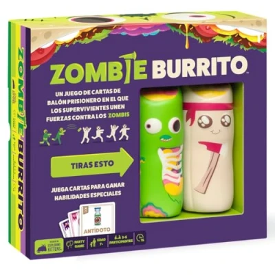 Immagine di Asmodee Gioco Zombie Burrito. per Vincere Abilità Speciali. I sopravvissuti uniscono le forze contro gli zombi.