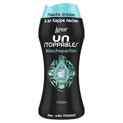 Immagine di Lenor Unstoppables Perle profumate per bucato, 16 lavaggi (224 g), freschezza ariosa e continua fino a 12 settimane di conservazione