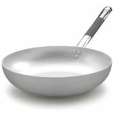 Immagine di Pentole Agnelli ALMC111BPIC32 Linea Alluminio Induzione Padella Svasata Alta, Fondo a con 1 Manico Cool, rivestimento antiaderente, 32 cm