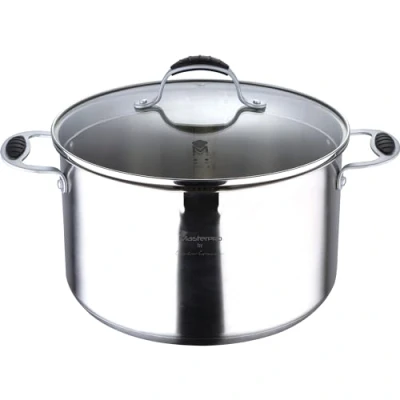 Immagine di Casseruola 16 x 7,5 cm con capacità di 1,3 l in acciaio inox Bergner collezione Foodies