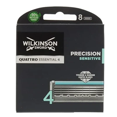 Immagine di Wilkinson Sword Quattro Cartucce di ricambio per lamette in titanio, 8 pezzi