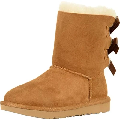 Immagine di UGG Ds&#039; Bailey Bow Ii, Stivali Classici Unisex Bambini e ragazzi, Marrone Chestnut, 32.5 EU