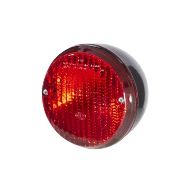 Immagine di HELLA 2NE 001 423 011 Retronebbia Alogeno posteriore, Sx, Dx Rosso con guarnizione, portalampada lente in plastica, senza lampadine