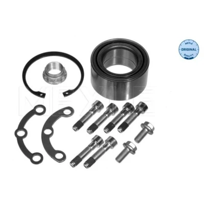 Immagine di MEYLE 014 098 0010 Kit Cuscinetto ruota Assale post. bilaterale con materiale di montaggio ORIGINAL Quality 84 a rulli conici