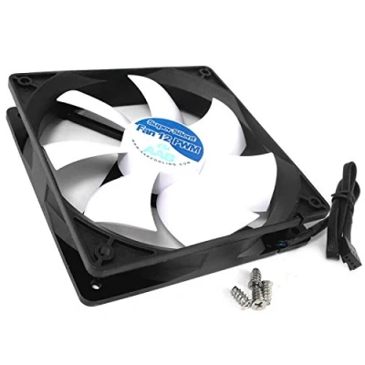 Immagine di AABCOOLING Super Silent Fan 12 PWM Una Silenziosa e Molto Efficiente 120mm Ventola per Case PC, CPU Processore, Ventilatore 12V, Regolazione Ventole 12cm, 4 Pin Aspirazione 10 19 Db(A)