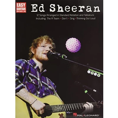 Immagine di Sheeran Ed For Easy Guitar Book [Lingua inglese]: with Notes &amp; Tab