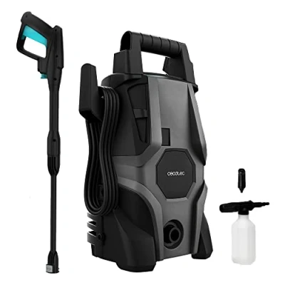 Immagine di Cecotec Idropulitrice ad alta pressione HydroBoost 1400 Essential. W, casa, giardino o auto, portata max 426 l/h, massima 105 bar, pompa in alluminio, raggio d&#039;azione 9 m