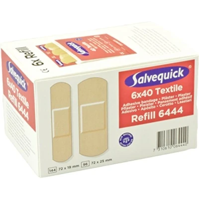 Immagine di 6x Salvequick® Refill Einsatz 6444, Schutzverpackung, 40 Pflasterstrips B00OV6ZFPE Packung (40 Stück)
