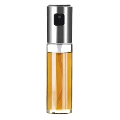 Immagine di INF flacone nebulizzatore olio, in acciaio inox e vetro per olio/aceto, 100 ml
