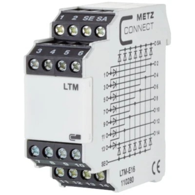 Immagine di #####Lampentest Modul 250, 250 V/AC, V/DC (max) Metz Connect LTM E16 1 pz.