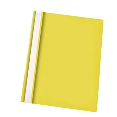 Immagine di Leitz ESSELTE VIVIDA Report File, Cartellina in PPL ad Aghi, f.to A4, Capacità fino a 160 Fogli (80 gr/mq), Polipropilene, Giallo, Confezione da 25 Pezzi, 28318