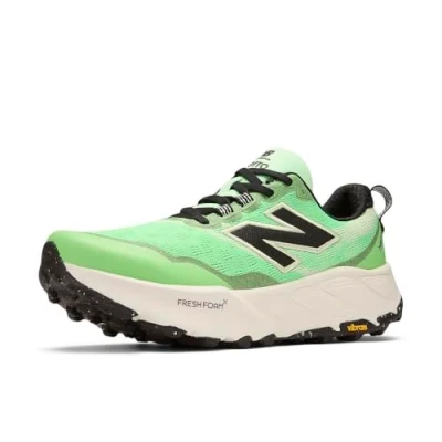 Immagine di New Balance Fresh Foam X Hierro V9 Scarpe da trail running uomo, Giada elettrica/Nero, 44.5 EU