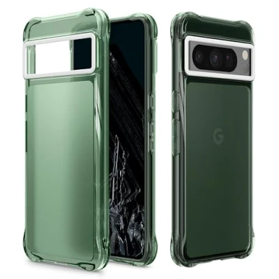 Immagine di CYRILL Spigen UltraSheer Cover Compatibile con Google Pixel 8 Pro 5G (2023) Verde