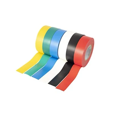 Immagine di GTSE Nastro isolante set colorato Robusto ed autoadesivo Per proteggere, unire e riparare cavi 6 rotoli