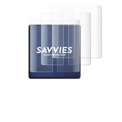 Immagine di savvies (4 Pezzi Full Screen Pellicola Protettiva per Honor Magic V2 (Display interno) Cover Copertura [Completa Trasparente]