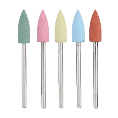 Immagine di Kit di Punte per Trapano unghie, Testa lucidatura nail art in gomma unghie Manicure Pedicure Smalto Fresa accessori elettrico portatile (152)