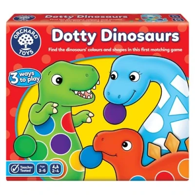 Immagine di Dotty Dinosaurs Gioco educativo di Forme e Colori per bambini da 3 a 6 anni (Edizione Multilingua)