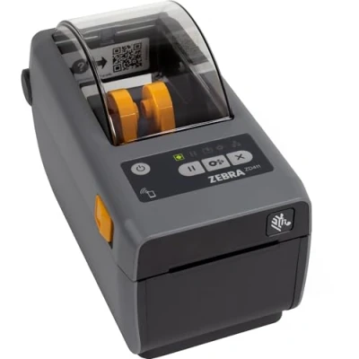 Immagine di ZEBRA Direct Thermal Printer ZD411 203 dpi, USB, USB Host, 1071129 (203 Ethernet, BTLE5, EU and UK Cords, Swiss Font)