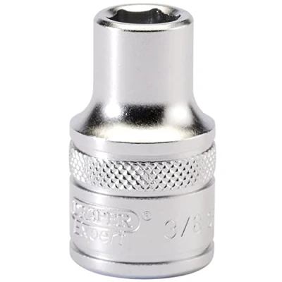 Immagine di Draper h af/MS Square Drive 6 Point Imperial socket, blu, 3/8 e 1/5,1 cm