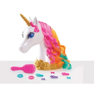 Immagine di Barbie JP 62861 Dreamtopia Unicorn Styling Head, Multicolour