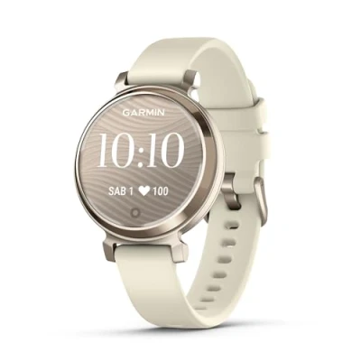 Immagine di Garmin Lily 2, Smartwatch Elegante e Compatto, 35 mm, Cassa in Metallo, Touchscreen, GPS Connesso, Activity Tracker, Cardio, PulseOx, App Fitness Sport, Metallic Lilac (Ricondizionato)
