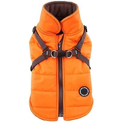Immagine di Puppia Mountaineer II, Gilet Invernale con Imbracatura, Arancia, S