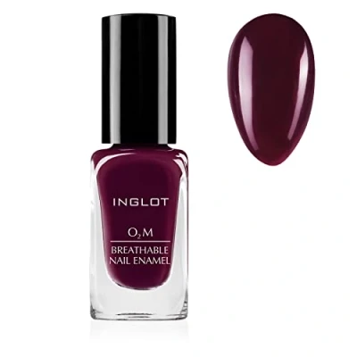 Immagine di INGLOT O2M Smalto per Unghie Traspirante Lunga Durata Asciugatura Rapida Facile da Applicare Ampia Gamma di Colori Nail Polish 11ml : 412