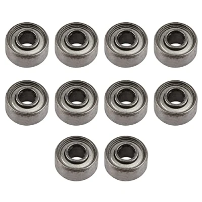 Immagine di 10 Pezzi 693zz Cuscinetti a Sfera In Miniatura, Micro Doppio Schermato Cuscinetto Sfere Gola Profonda 3 * 8 4mm