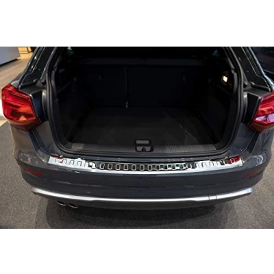 Immagine di tuning art L234 Protezione paraurti Compatibile con Audi Q2 2016 08/2020 Acciaio Inox, Colore:Cromo