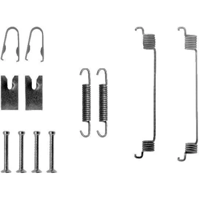 Immagine di TEXTAR 97015500 Kit accessori, Ganasce freno FORD: FIESTA 5, 6, Fusion Station Wagon, MAZDA: 2 Hatchback