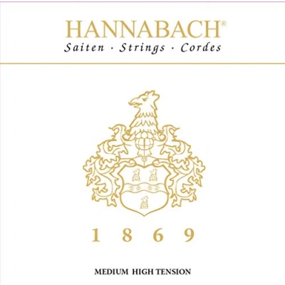 Immagine di Hannabach Klassikgitarre Saite A5 Serie 1869 Carbon/Gold MHT 18695MHT