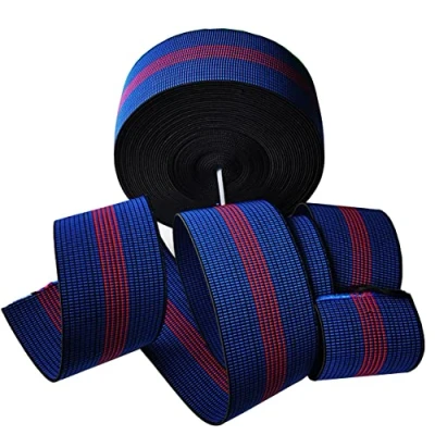 Immagine di JINRUISI 21 Metri 7cm Cinghia Elastica per Tappezzeria,Divano, Sedie, Poltrone,Fascia Tirante Sedute forte e robusto